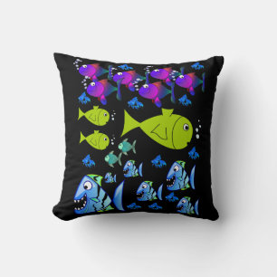 worp kussen decore vis