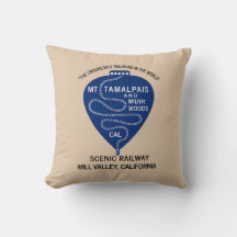 Worp Kussen Kromste Spoorlijn Mt Tamalpais