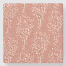 Worpelde Bloem Silhouet Botanisch | Terracotta