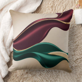 Worpillow in stijlvolle abstracte grafiek kussen