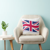 Worpkussen met Union Jack (voorzijde) 40,6cm Kussen (Stoel)
