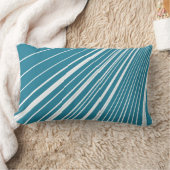 Worpkussen Streep Aqua Blauw Wit Kussen (Deken)