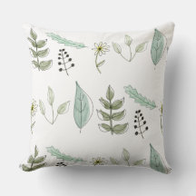 Worpkussen - Zomerbladeren Design 2