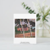 Worpsweder Landschap door Paula Modersohn-Becker Briefkaart (Staand voorkant)