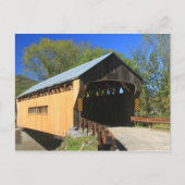 Worrall Covered Bridge Rockingham Vermont Briefkaart (Voorkant)