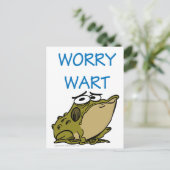 WORRY WART BRIEFKAART (Staand voorkant)