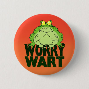 Worry Wart Ronde Button 5,7 Cm