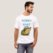 "WORRY WART" T-SHIRT (Voorkant volledig)