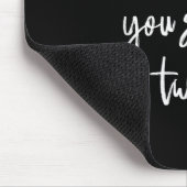 Worrying Means You Suffer Twice , Inrational Motiv Muismat (Hoek)