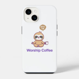 Worship Coffee - Iphone 14 Hoesje