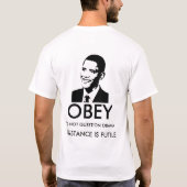 WORSHIP HIM, RESISTENTIE T-SHIRT (Achterkant)