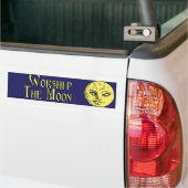 Worship the Moon bumpersticker (Op Truck)