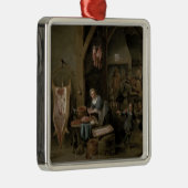 worst, 1651 metalen ornament (Rechts)