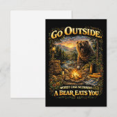 Worst Case Wilderness Bedankkaart (Voorkant / Achterkant)