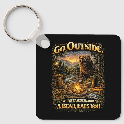 Worst Case Wilderness Sleutelhanger (Voorkant)