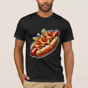 WORST-CHILI KAAS HOT DOG 3 T-SHIRT