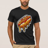 WORST-CHILI KAAS HOT DOG 4 T-SHIRT (Voorkant)