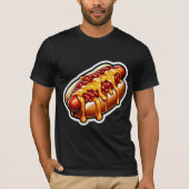 WORST-CHILI KAAS HOT DOG 5 T-SHIRT (Voorkant)