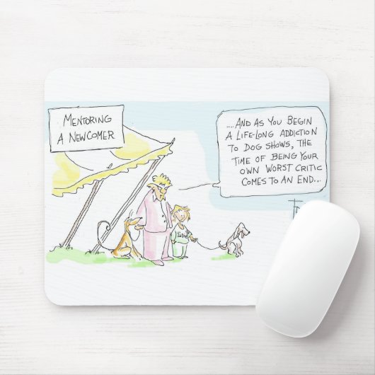 Worst Critic Mousepad Muismat (Met muis)