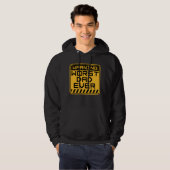 Worst Dad Ever Funny Sarcastic Father's Day Joke Hoodie (Voorkant volledig)