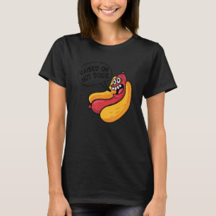 worst die op hete honden is geoogst t-shirt