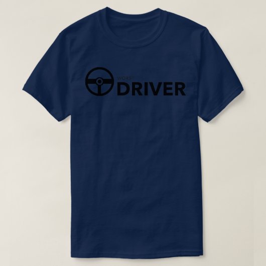 Worst Driver Funny Bad Driver Gift 2 T-shirt (Design voorkant)