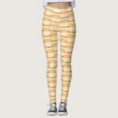 worst, ei en boterham met kaas leggings (Voorkant)