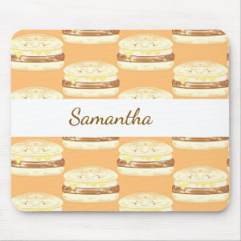 worst, ei en boterham met kaas muismat