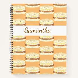 worst, ei en boterham met kaas notitieboek