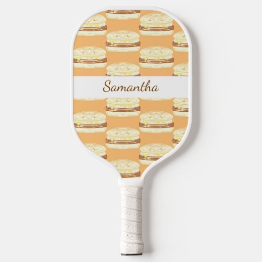 worst, ei en boterham met kaas pickleball paddle (Voorkant)