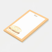 worst, ei en boterham met kaas post-it® notes (Schuin)