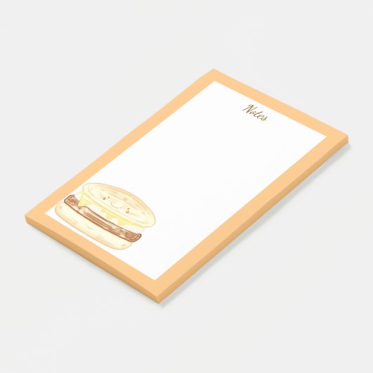 worst, ei en boterham met kaas post-it® notes (Schuin)