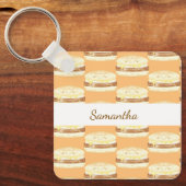 worst, ei en boterham met kaas sleutelhanger (Voorkant)