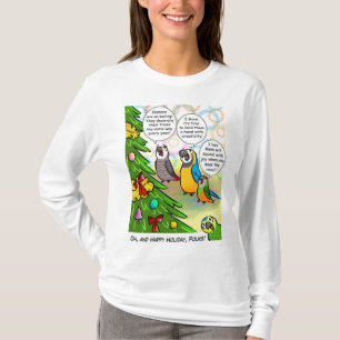 Worst en kerstboom t-shirt
