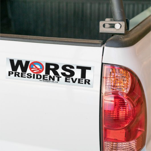 Worst Ever Bumpersticker (Op Truck)