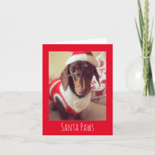 Worst Hond Kerst Kaart