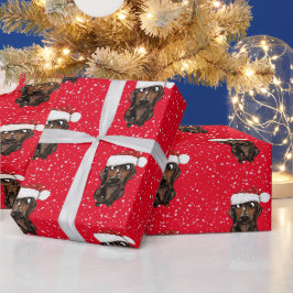 Worst Hond Kerstmis Wrapping Papier