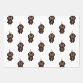 Worst Hond Verjaardag Wrapping Papier Inpakpapier Vel (Voorkant 2)