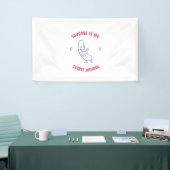 worst is mijn gedistilleerde dier spandoek (Beurs)