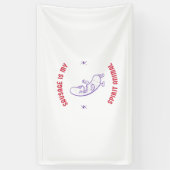 worst is mijn gedistilleerde dier spandoek (Verticaal)