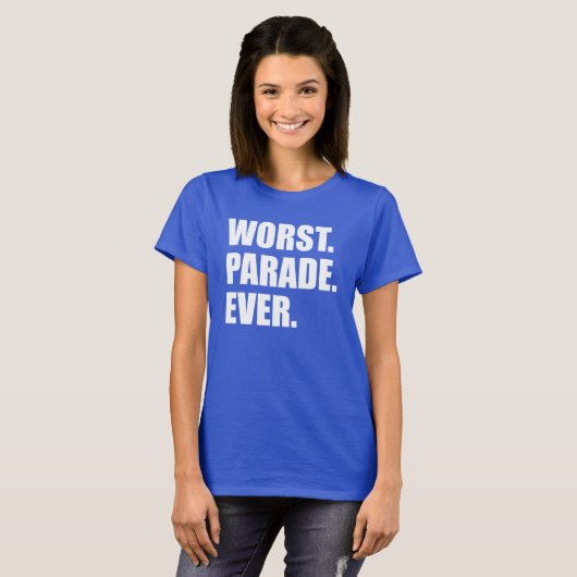 Worst Parade Ever Runner Spectator T-shirt (Voorkant volledig)
