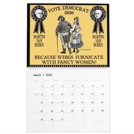 Worst Political Campaign Slogans 2018 Calendar Kalender (Mar 2026)