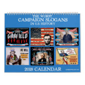 Worst Political Campaign Slogans 2018 Calendar Kalender (Hoes)