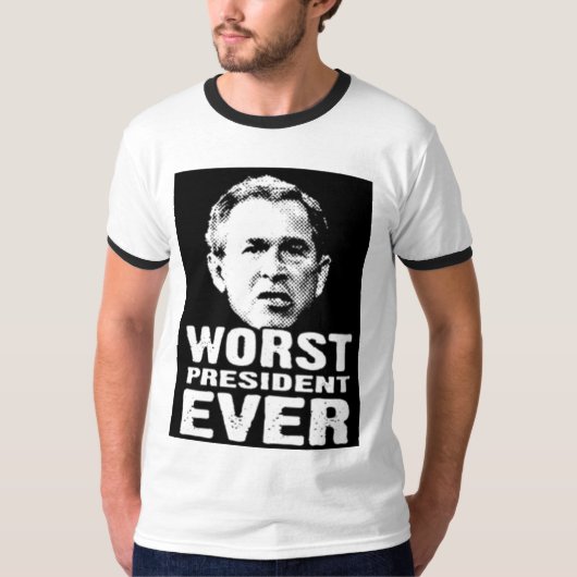 worst_president_ever t-shirt (Voorkant)