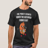 Worst Pun Kielbasa Pools T-shirt (Voorkant)