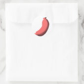 worst ronde sticker (Tas)