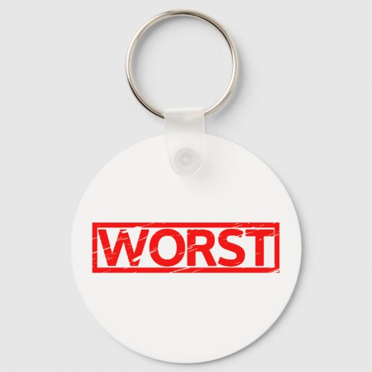 Worst Stamp Sleutelhanger (Voorkant)