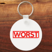 Worst Stamp Sleutelhanger (Voorkant)
