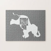 Worst White Elephant Gift Ever Funny Legpuzzel (Horizontaal)