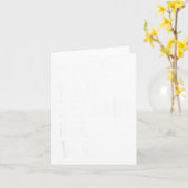 Worst White Elephant Gift Ever Men Women Funny Chr Kaart (Gele Bloem)